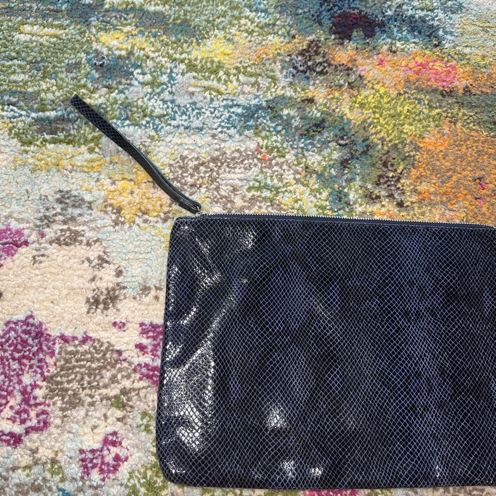 NWT Banana Republic Faux Leather Snakeskin Print Tablet Case - Picture 7 of 9